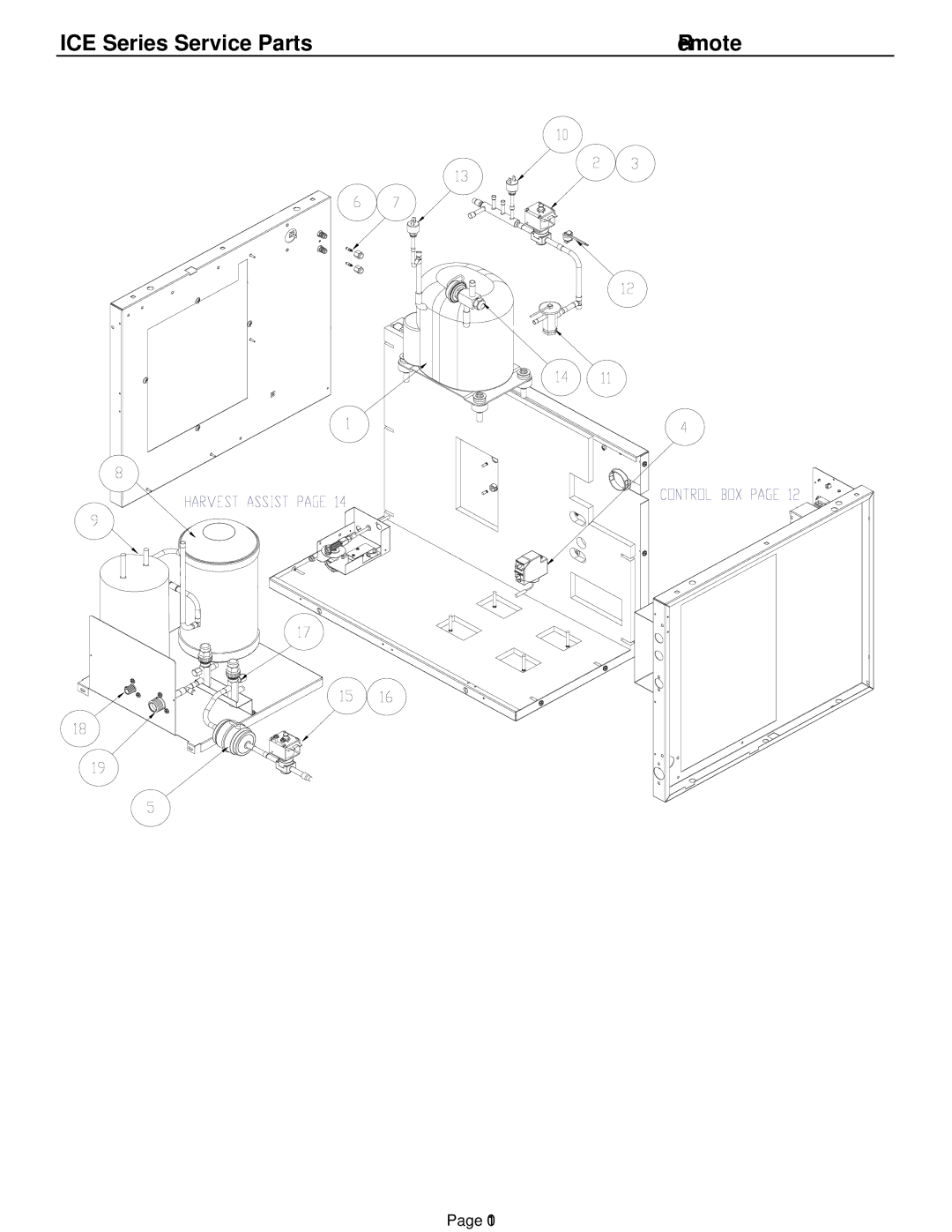 Ice-O-Matic ICE0250A4-T4-W4, ICE0500A3-T3-W3-R4, ICE0606A3-T3-W3-R4, ICE0400A3-T3-W3 manual Remote 