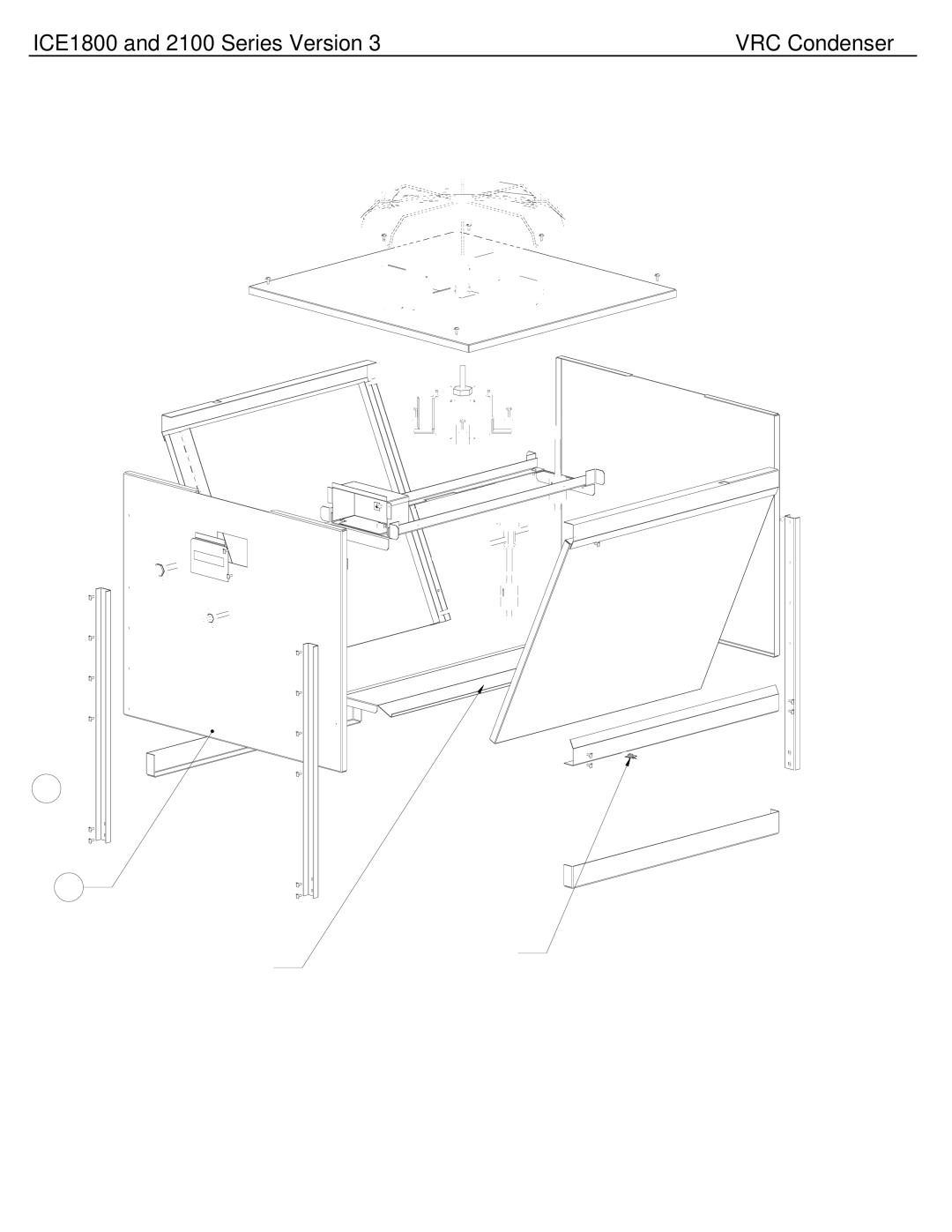 Ice-O-Matic ICE2107 manual VRC Condenser 