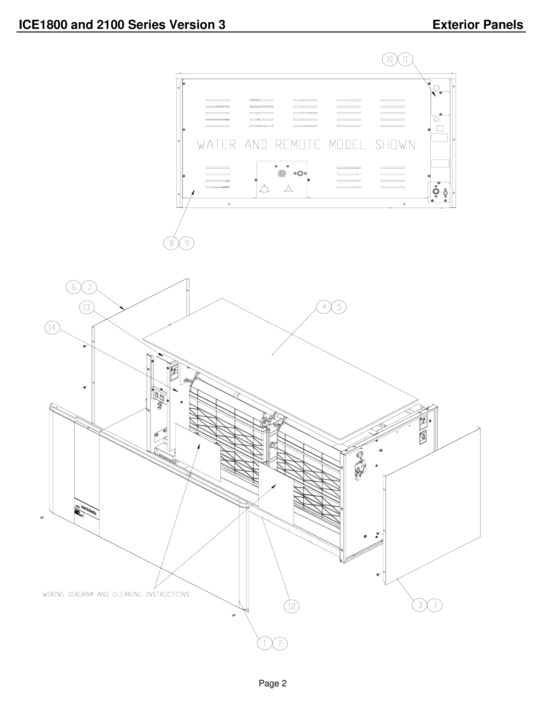 Ice-O-Matic ICE2107 manual ICE1800 and 2100 Series Version 