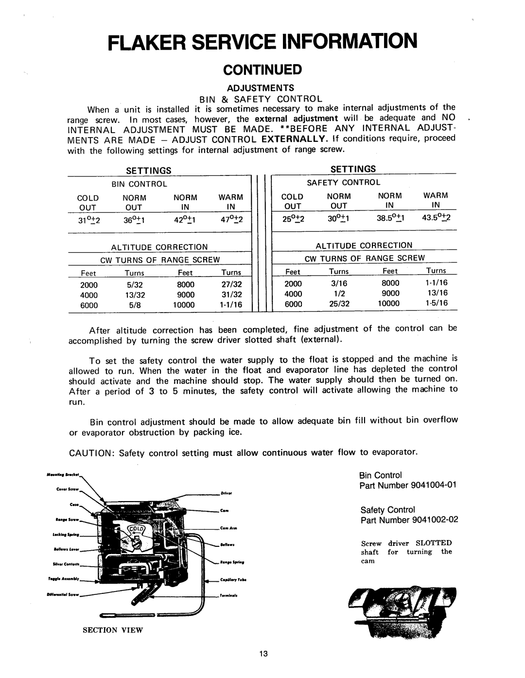 Ice-O-Matic MF2005 manual 