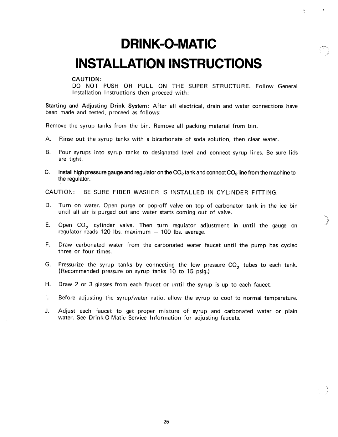 Ice-O-Matic MF2005 manual 