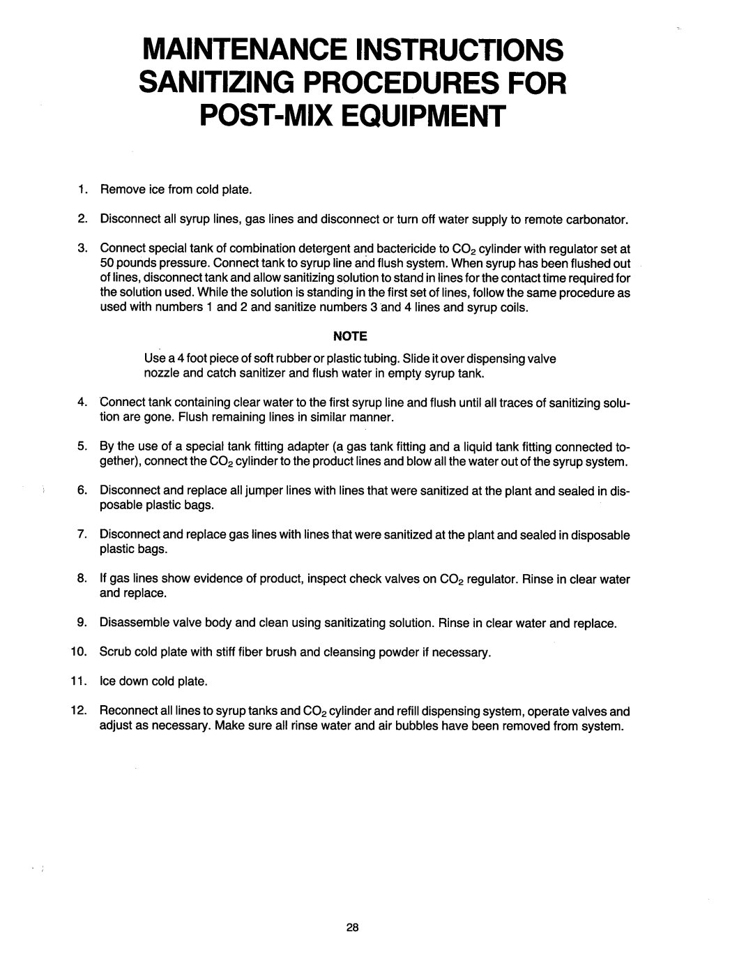 Ice-O-Matic MF2005 manual 