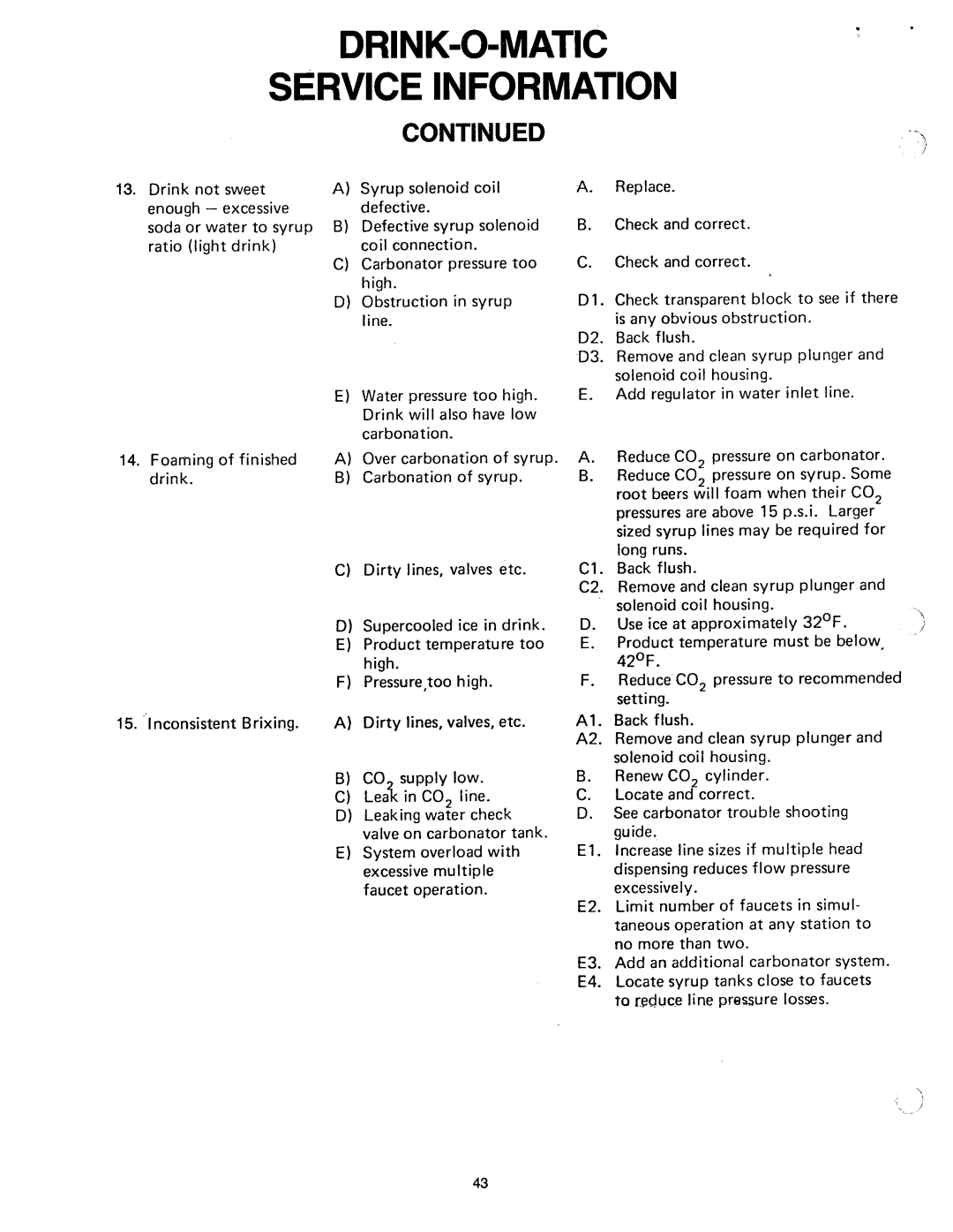 Ice-O-Matic MF2005 manual 