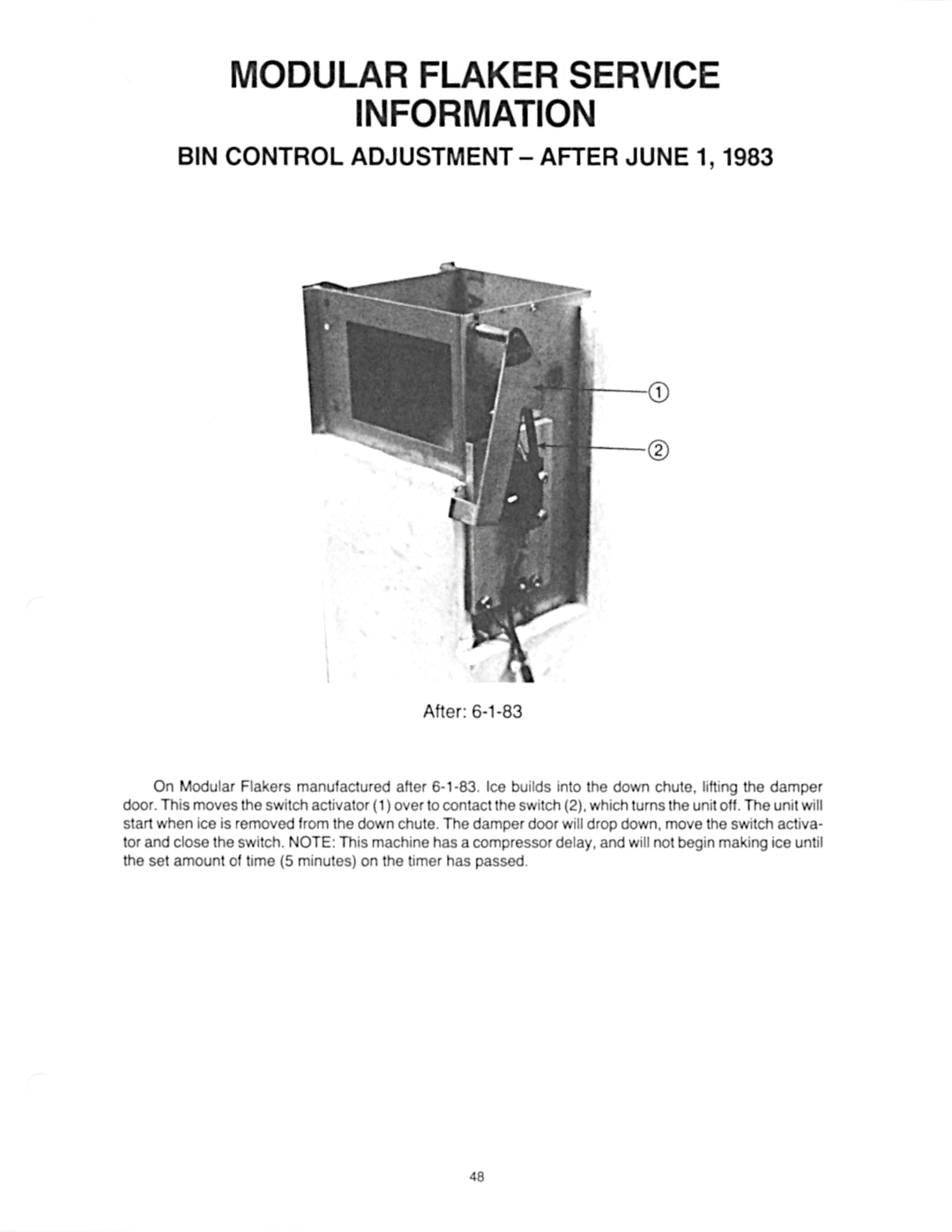 Ice-O-Matic MF2005 manual 