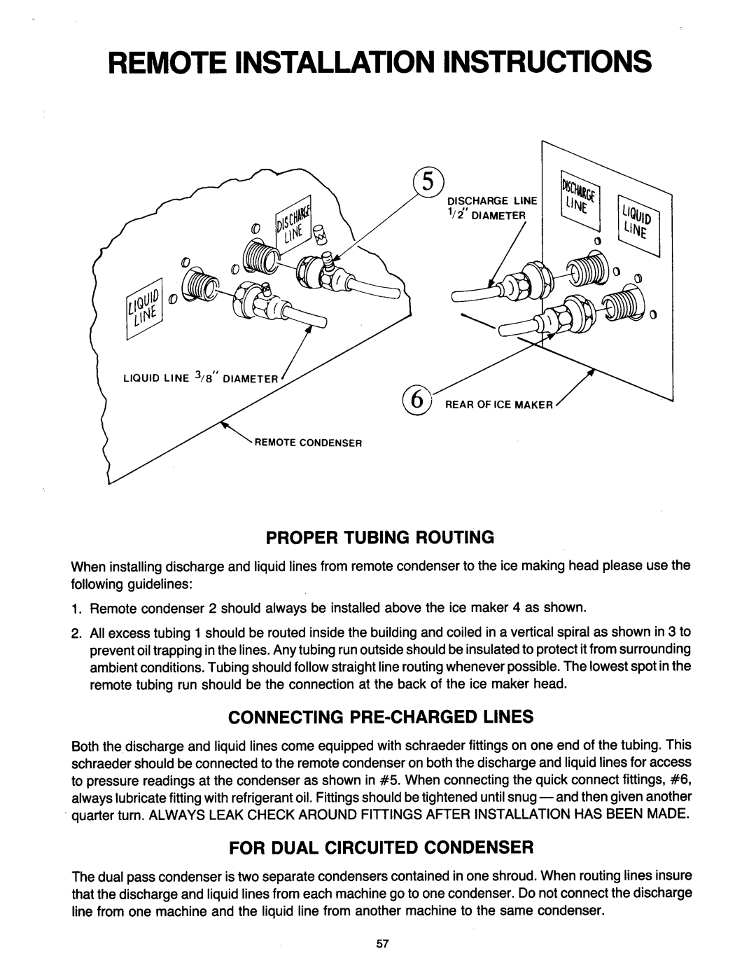 Ice-O-Matic MF2005 manual 