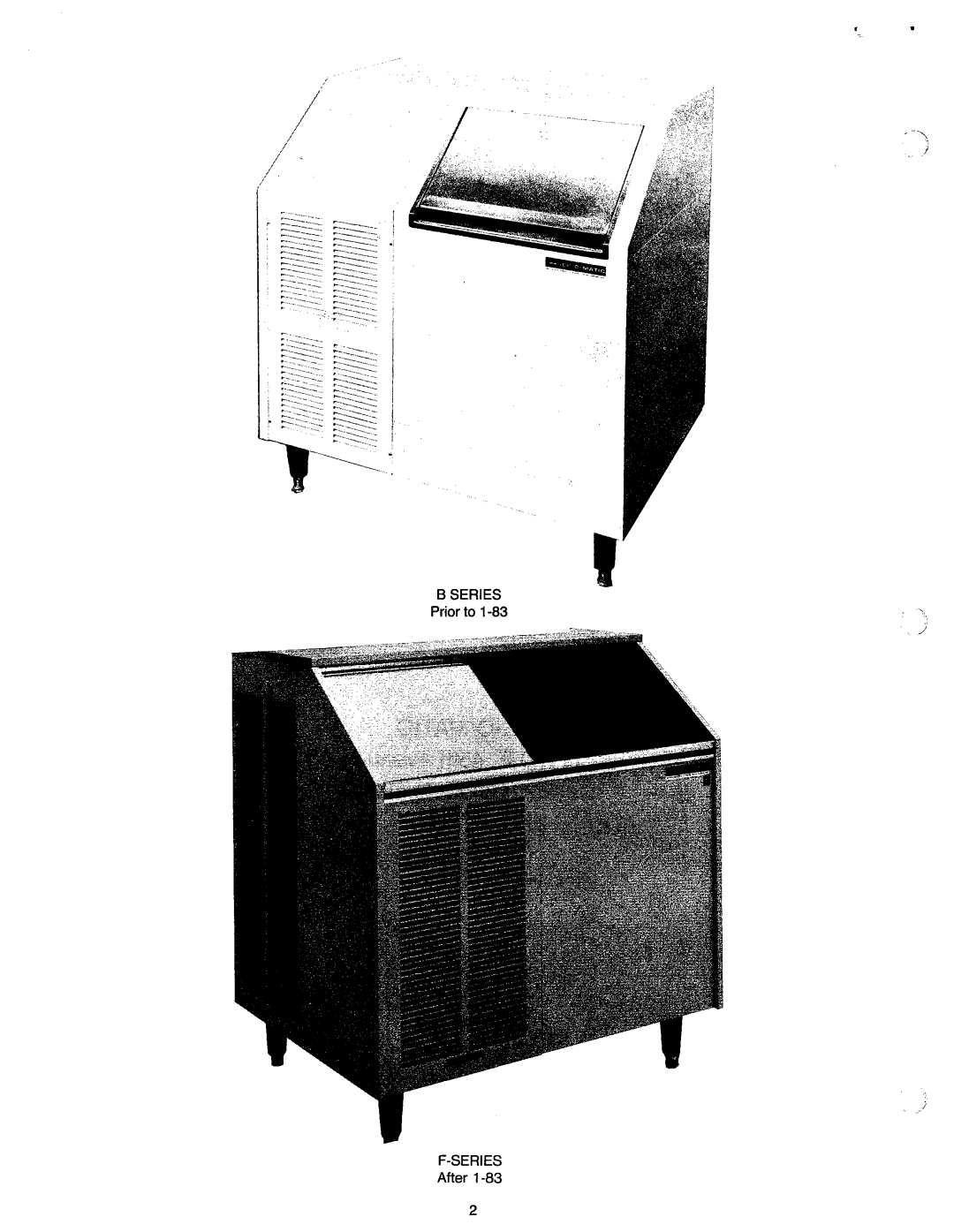 Ice-O-Matic MF2005 manual 