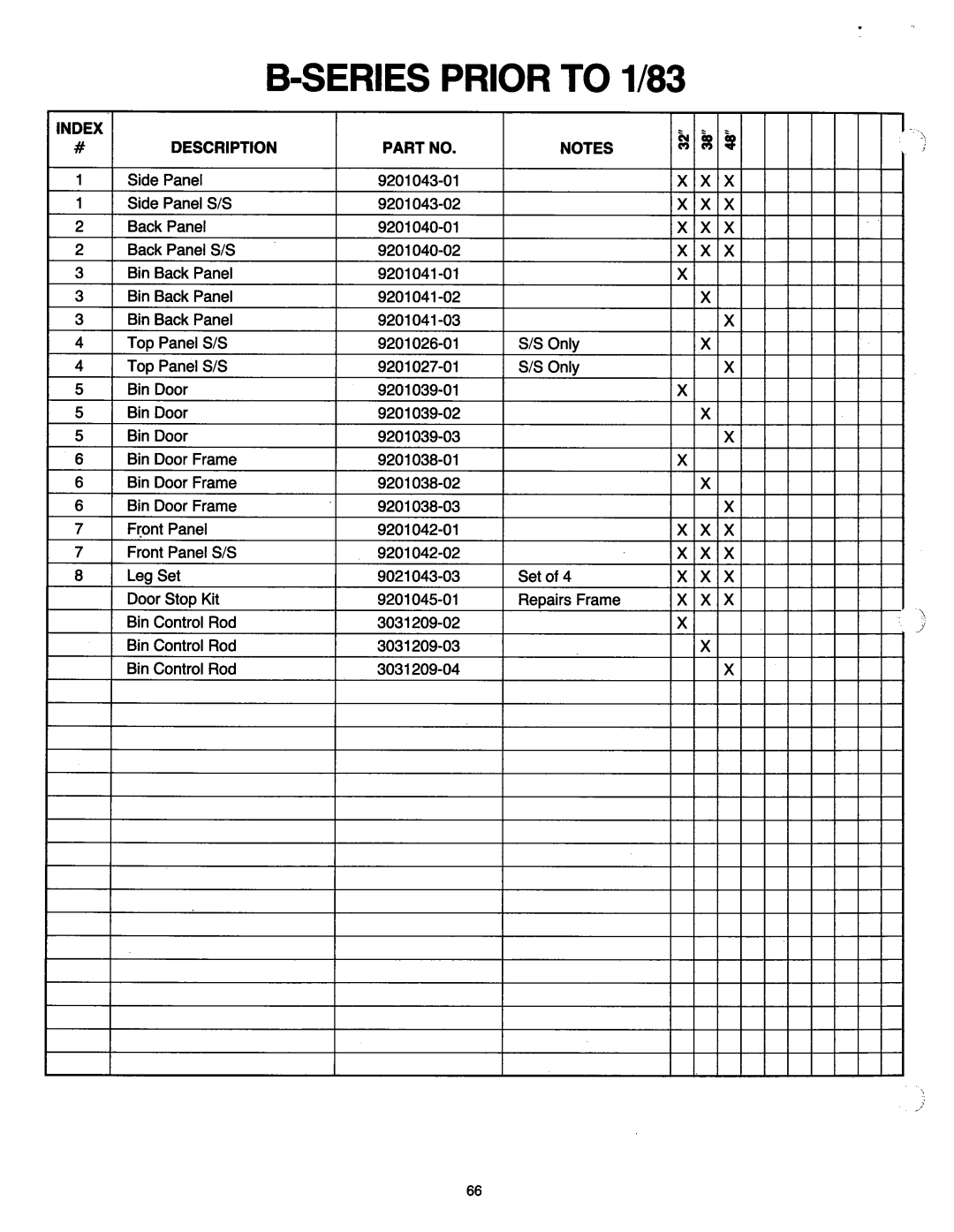 Ice-O-Matic MF2005 manual 