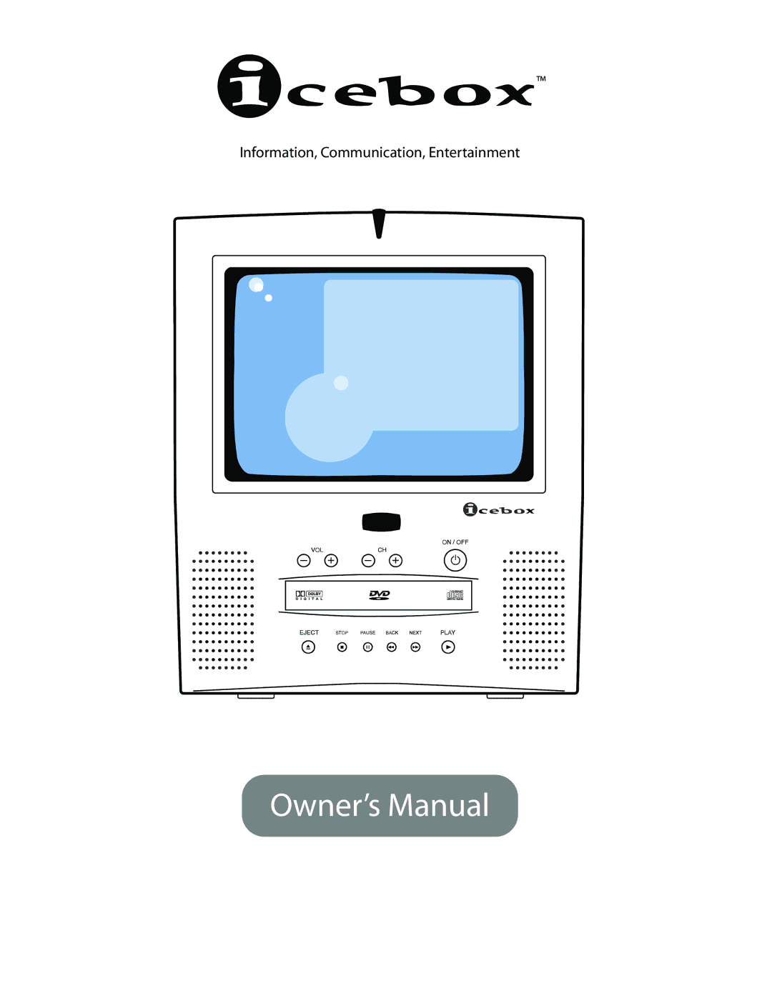 iCEBOX pmn manual Information, Communication, Entertainment 