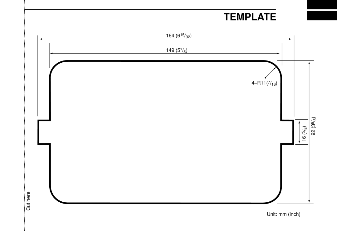 Icom DS-100 instruction manual Template 