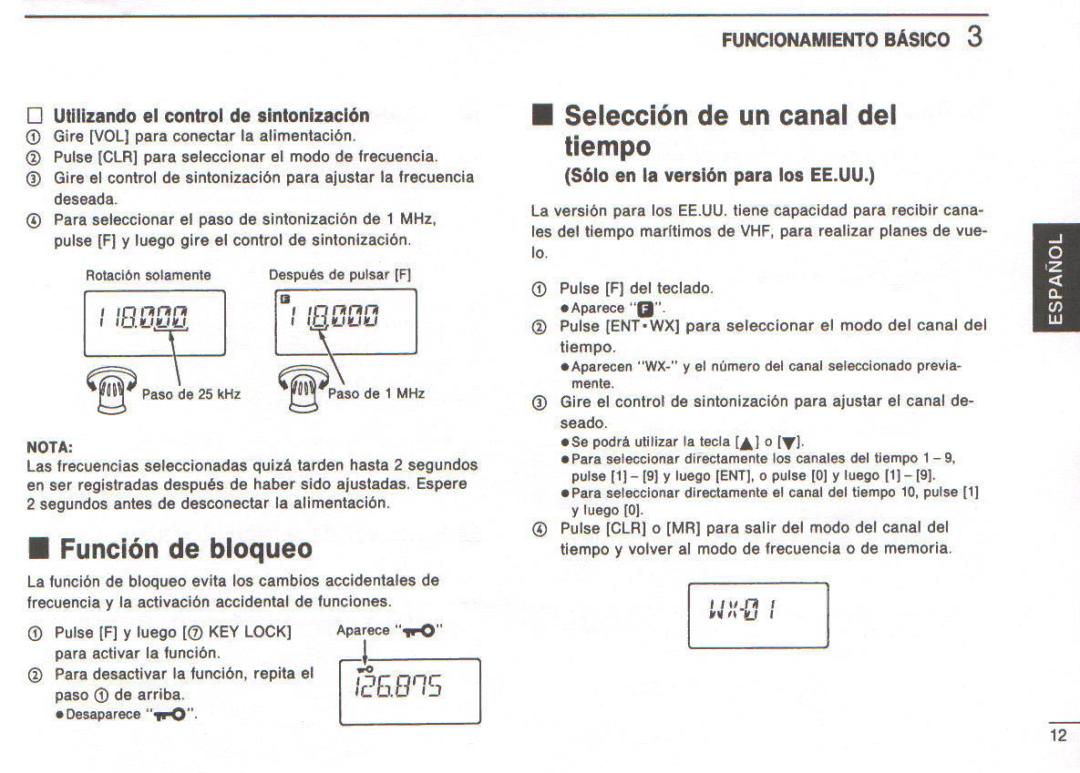 Icom IC-A22E manual 