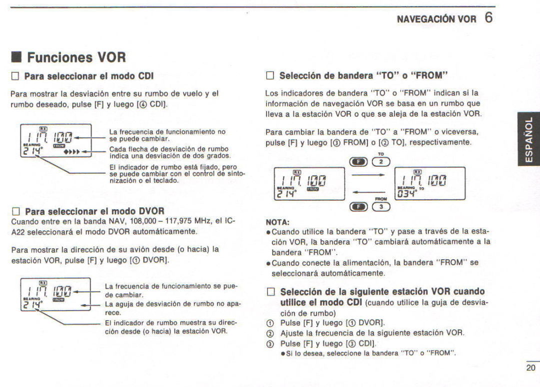 Icom IC-A22E manual 