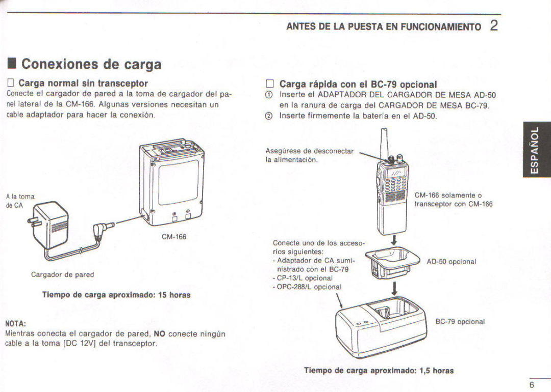 Icom IC-A3E manual 