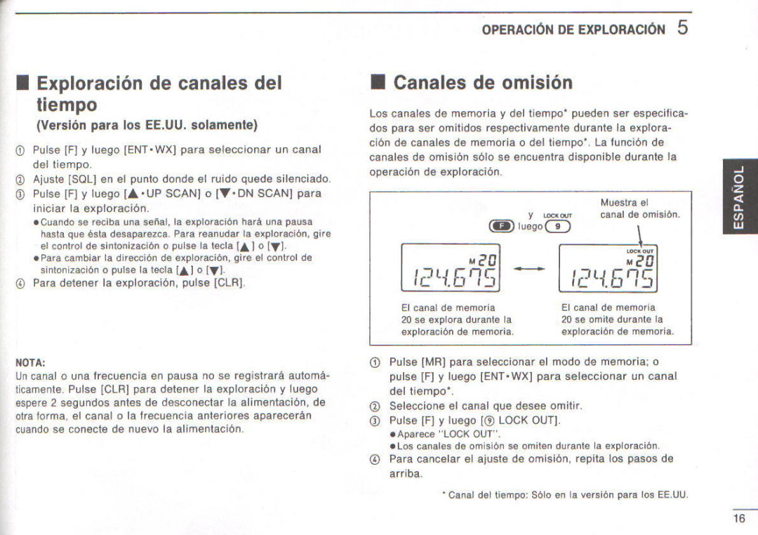 Icom IC-A3E manual 