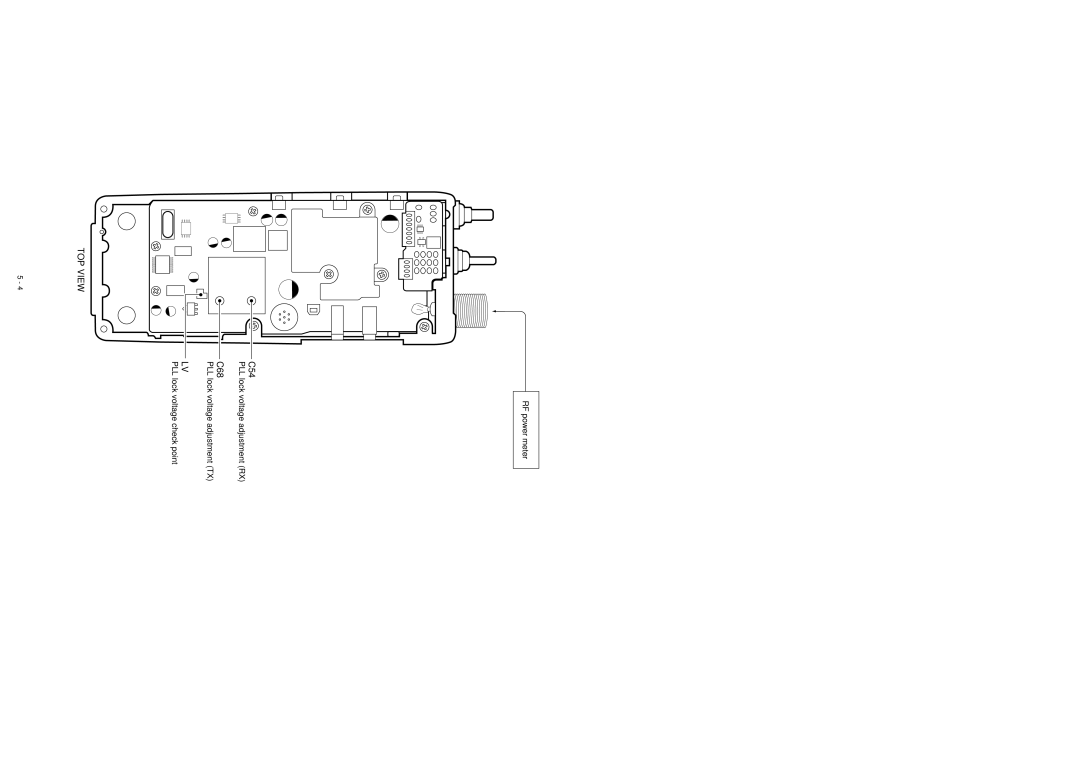 Icom IC-F21S service manual PLL Adjustment, PLL Lock, Main, Voltage 