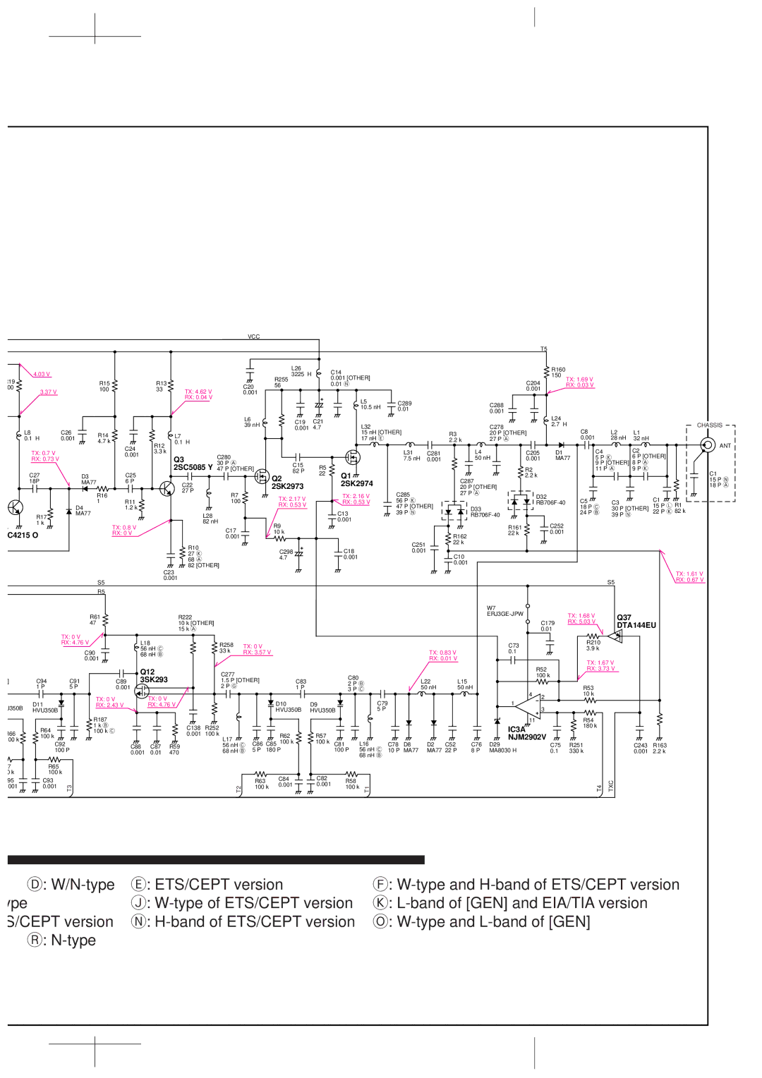 Icom IC-F3GT, IC-F3GS service manual DTA144EU 