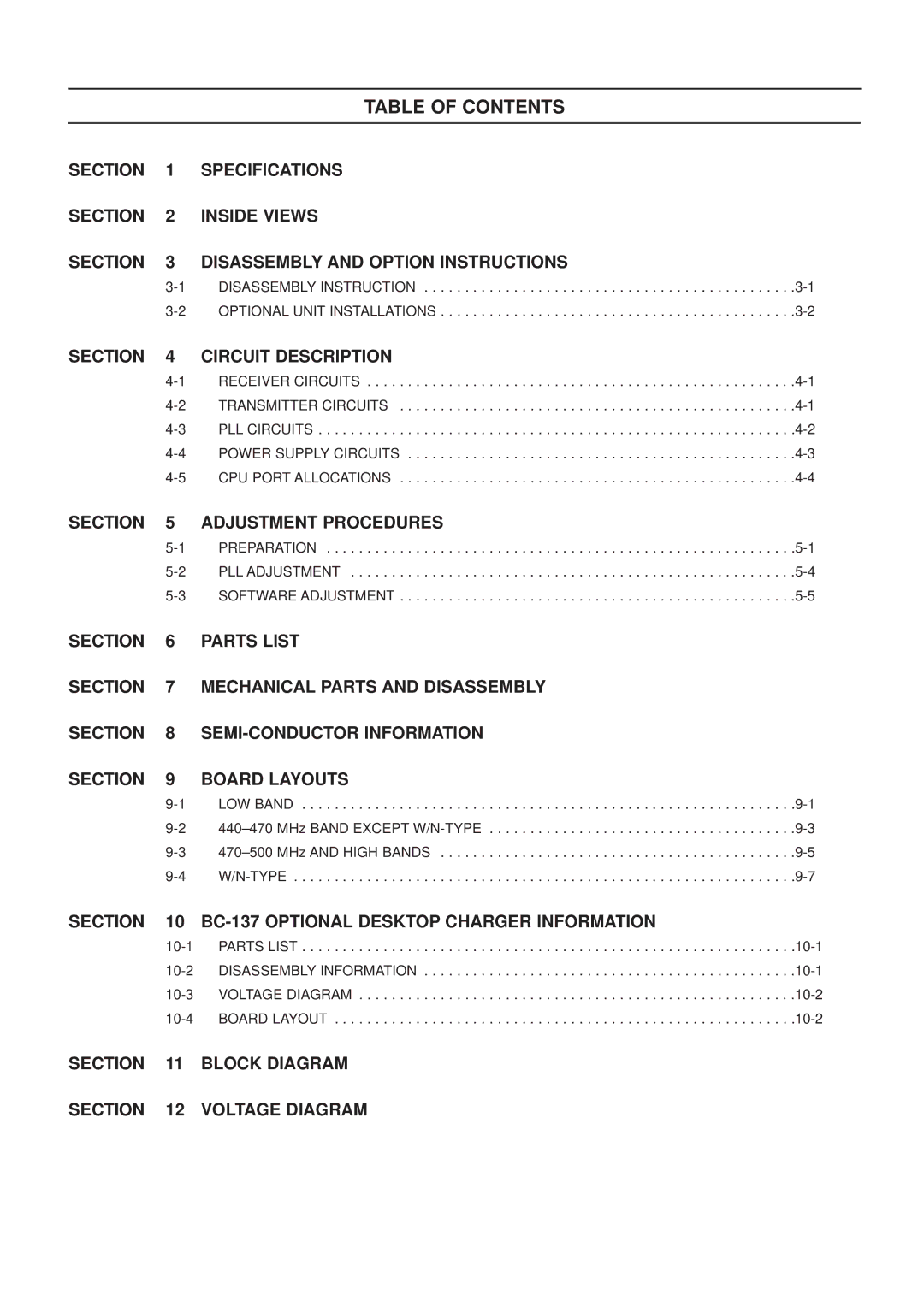 Icom IC-F3GT, IC-F3GS service manual Preparation PLL Adjustment Software Adjustment 