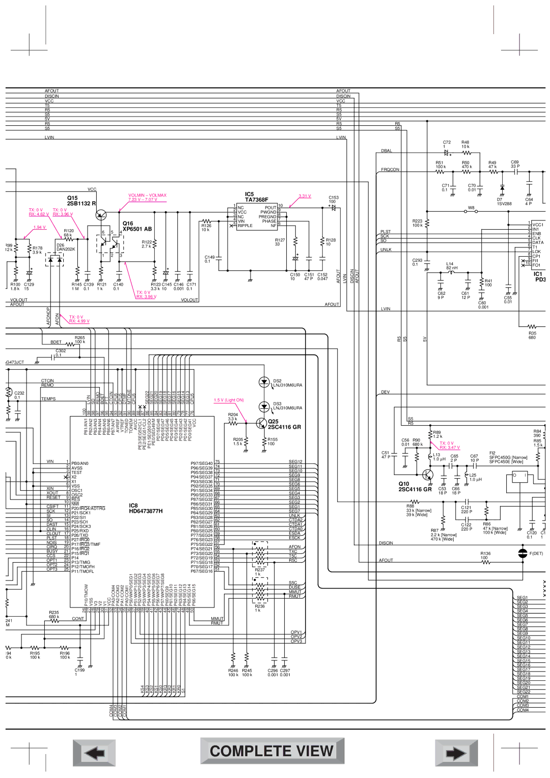 Icom IC-F3GS service manual IC1 