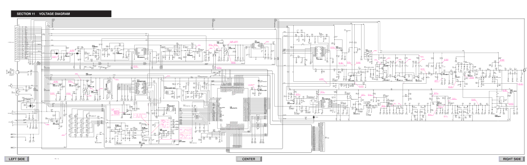 Icom IC-F3GS service manual Section Voltage Diagram, Avref Vtref Toned Tonem Avcc 