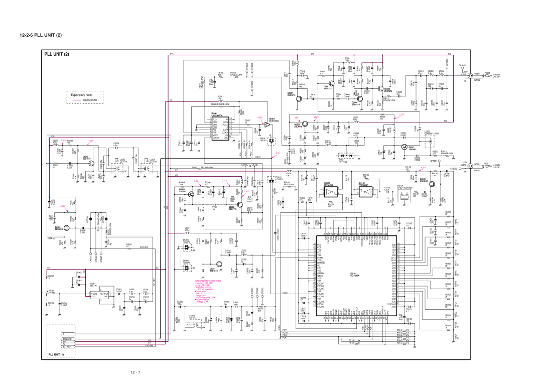 Icom IC-F7000 service manual JPW-ERJ3GE 