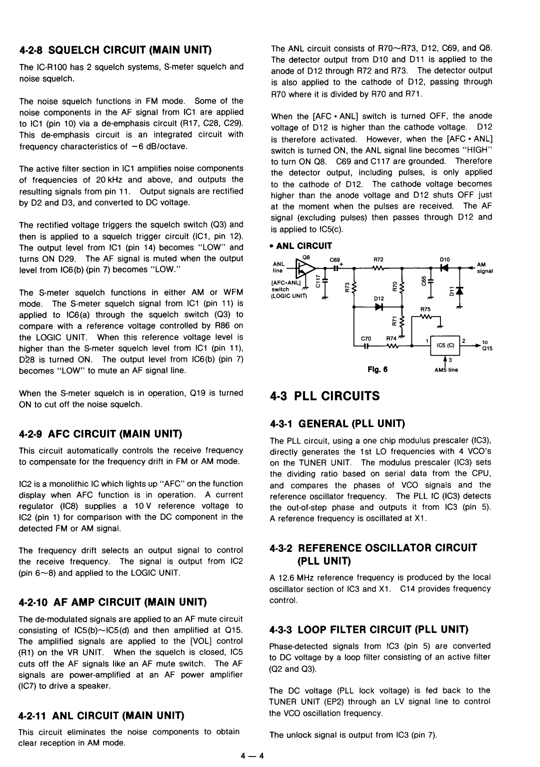 Icom IC-R100 manual 