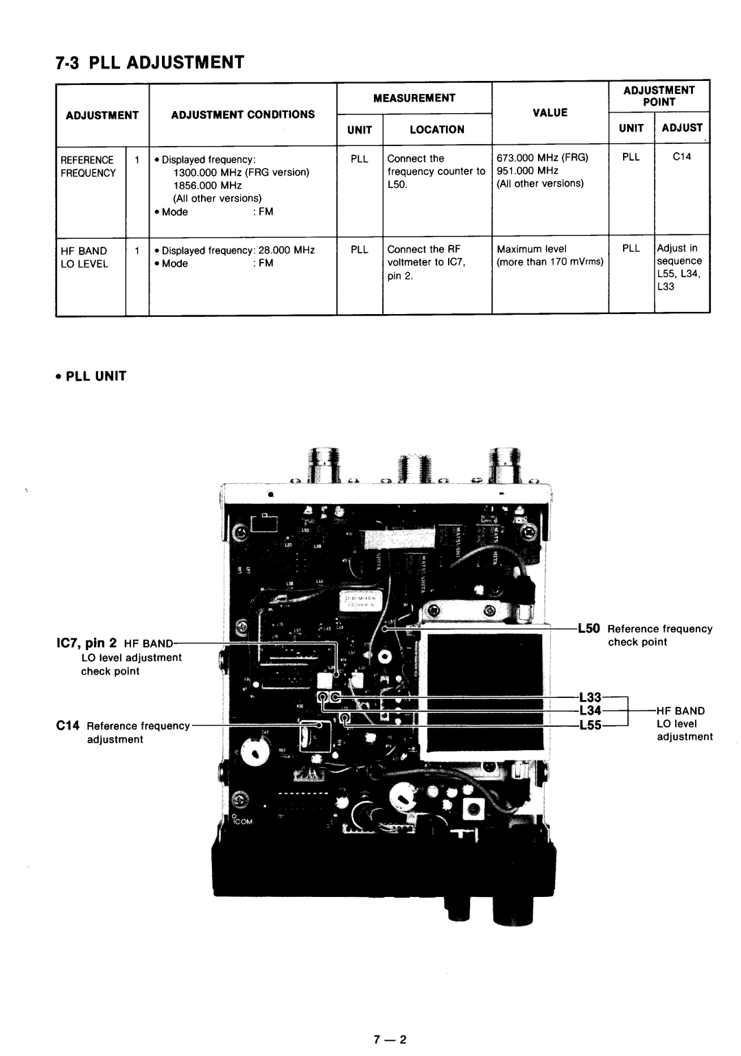 Icom IC-R100 manual 