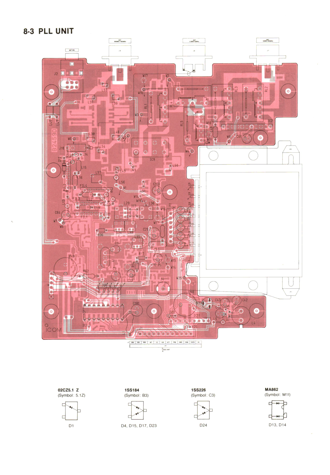 Icom IC-R100 manual 