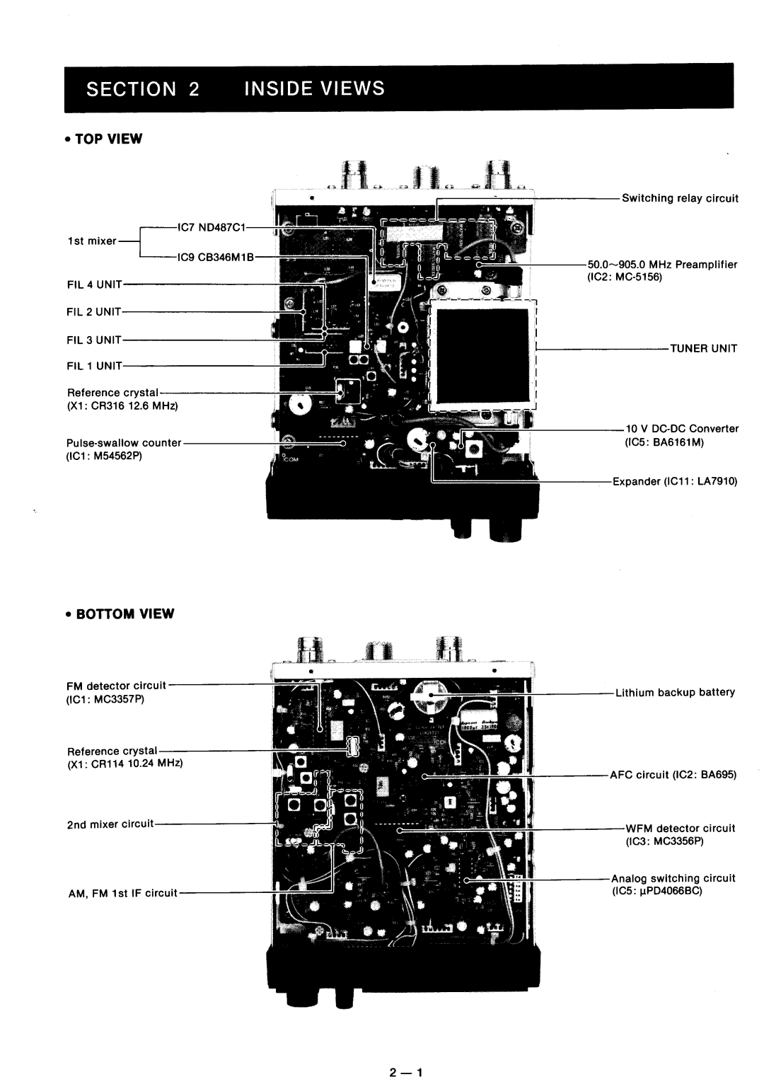 Icom IC-R100 manual 