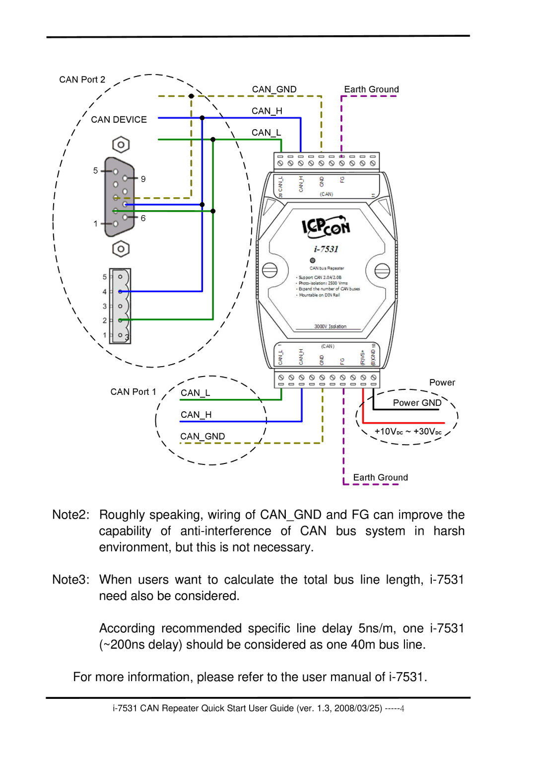 ICP DAS USA I-7531 quick start Can Device Cangnd 