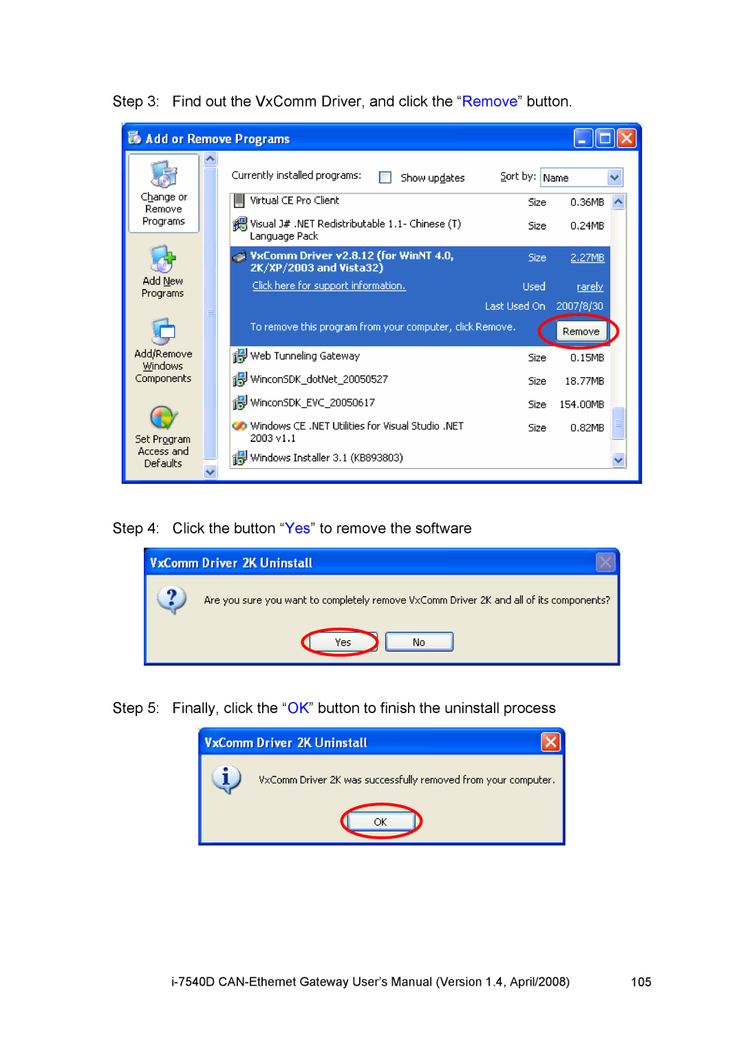 ICP DAS USA I-7540D user manual 