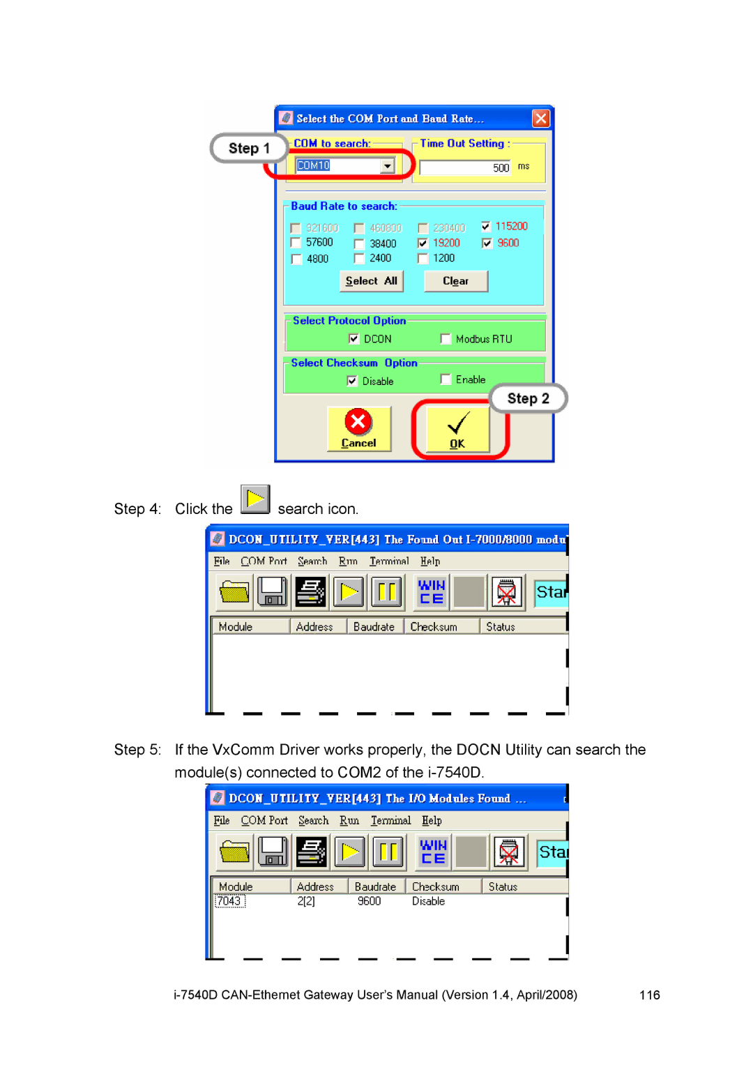 ICP DAS USA I-7540D user manual 