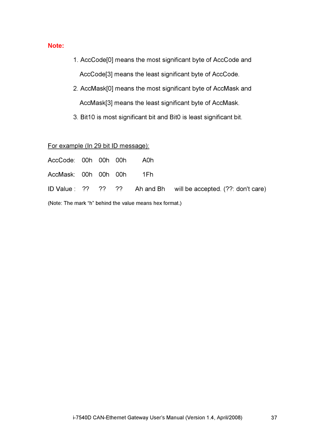 ICP DAS USA I-7540D user manual 