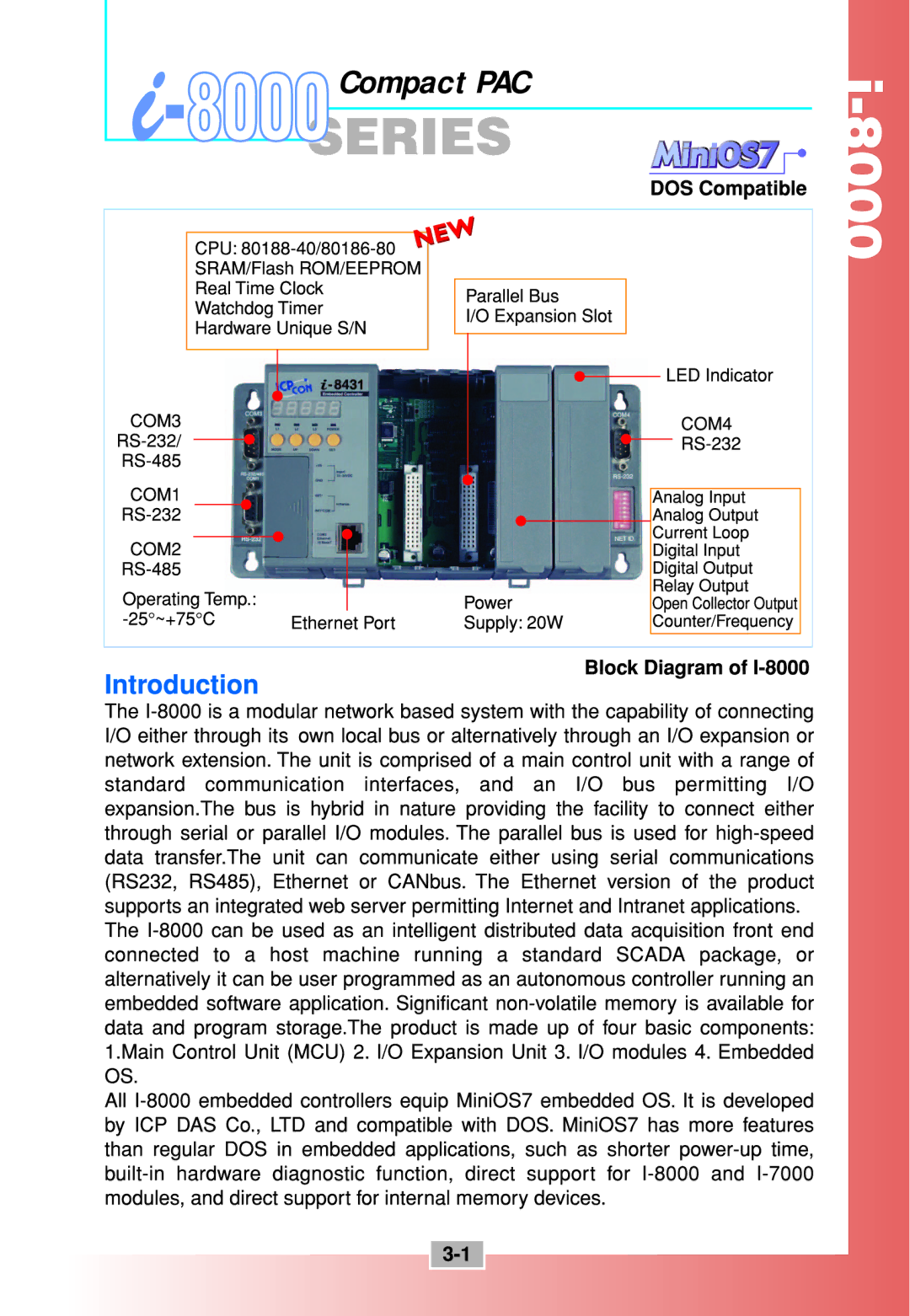 ICP DAS USA i-8000 Series manual 