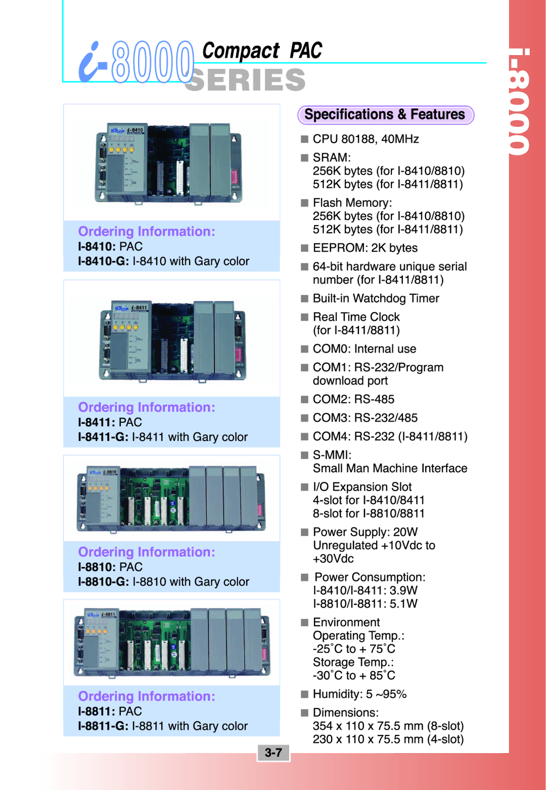 ICP DAS USA i-8000 Series manual 