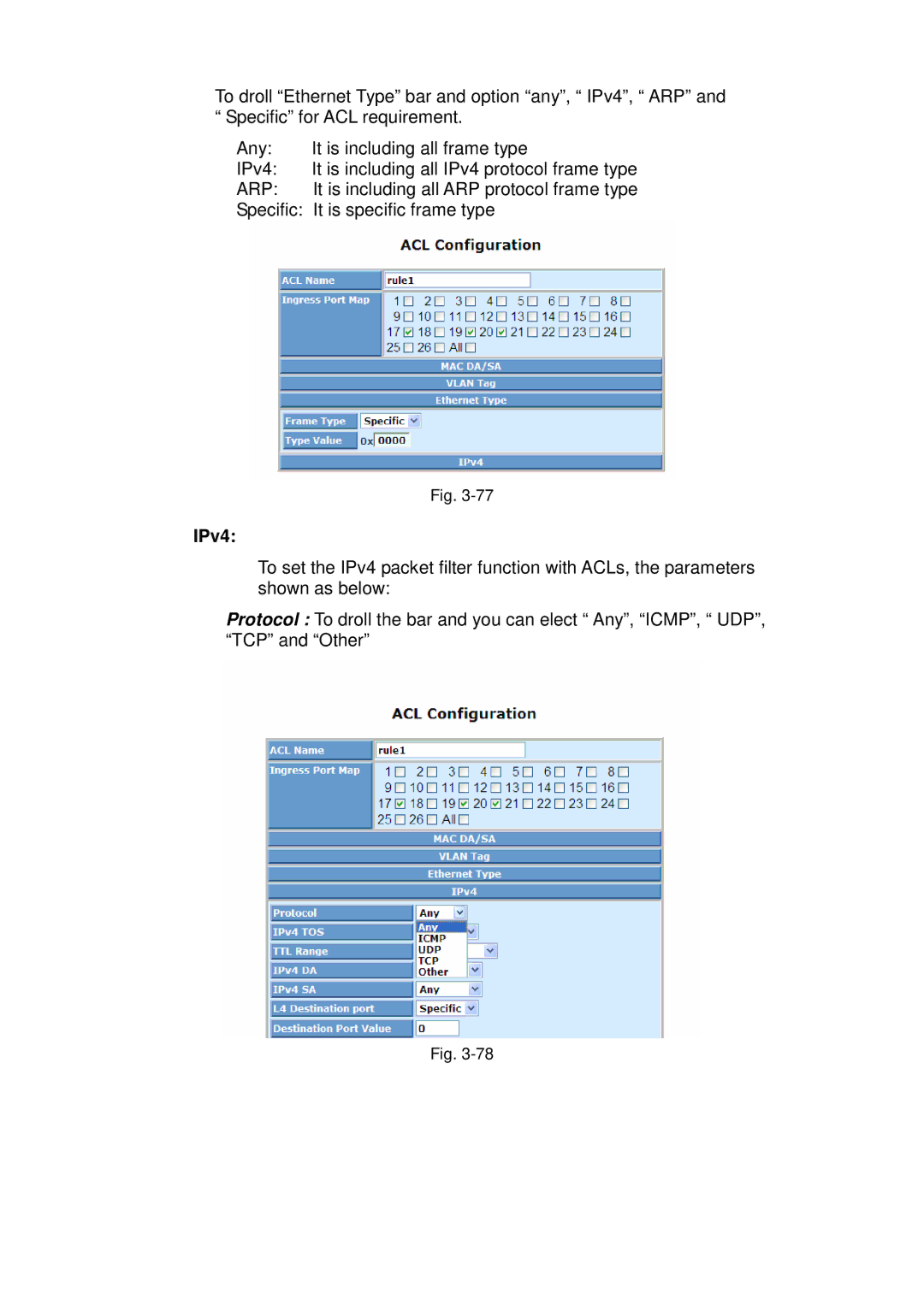 ICP DAS USA MSM-6226 user manual IPv4 