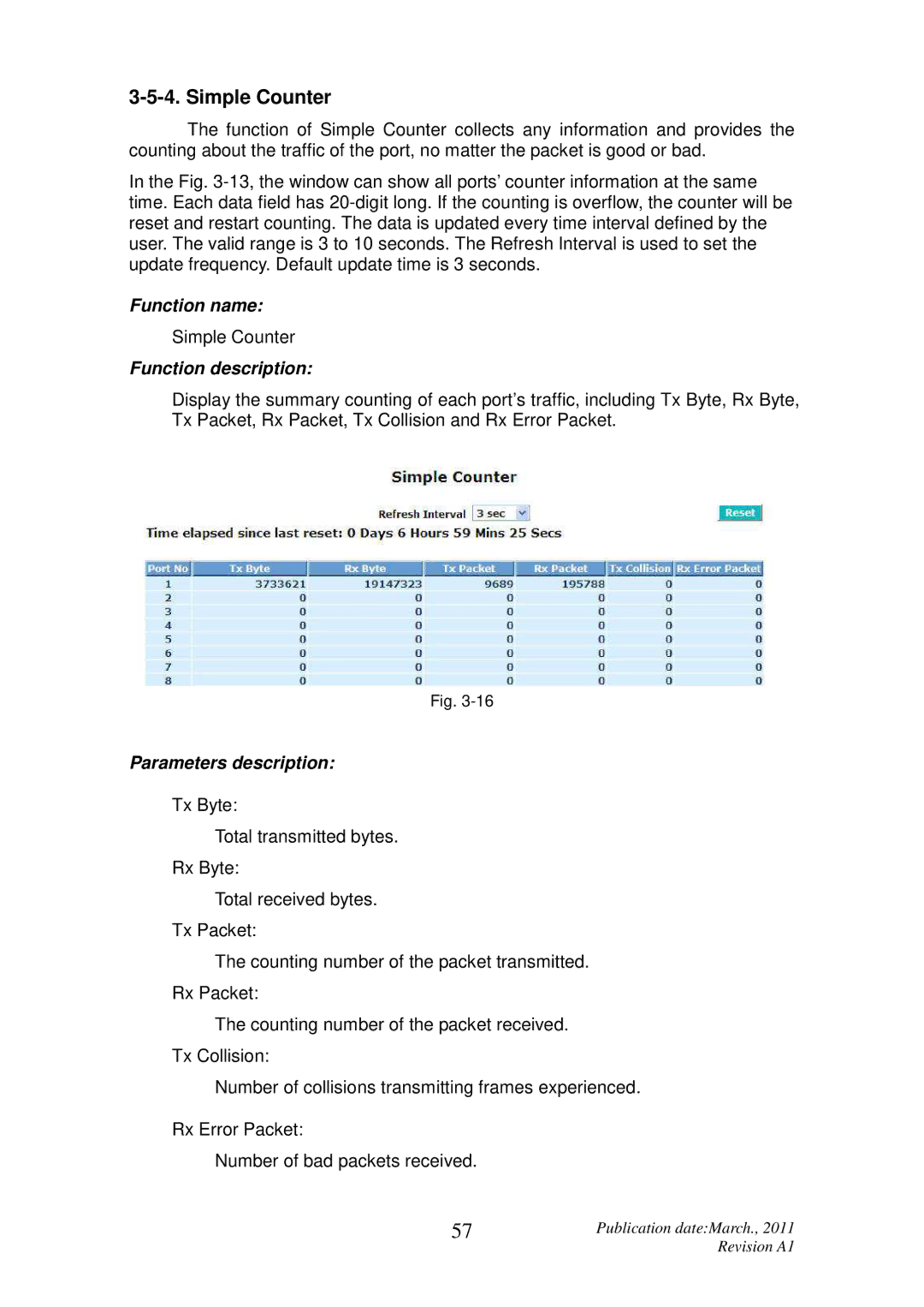 ICP DAS USA MSM-6226 user manual Simple Counter 