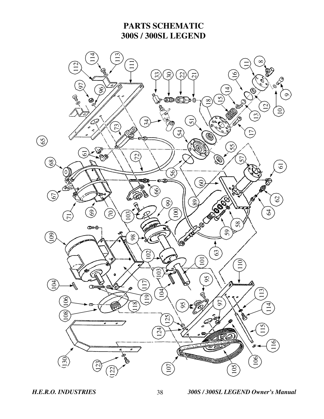 I.C.T.C. Holdings Corporation 300S Legend owner manual Industries, 300S / 300SL 