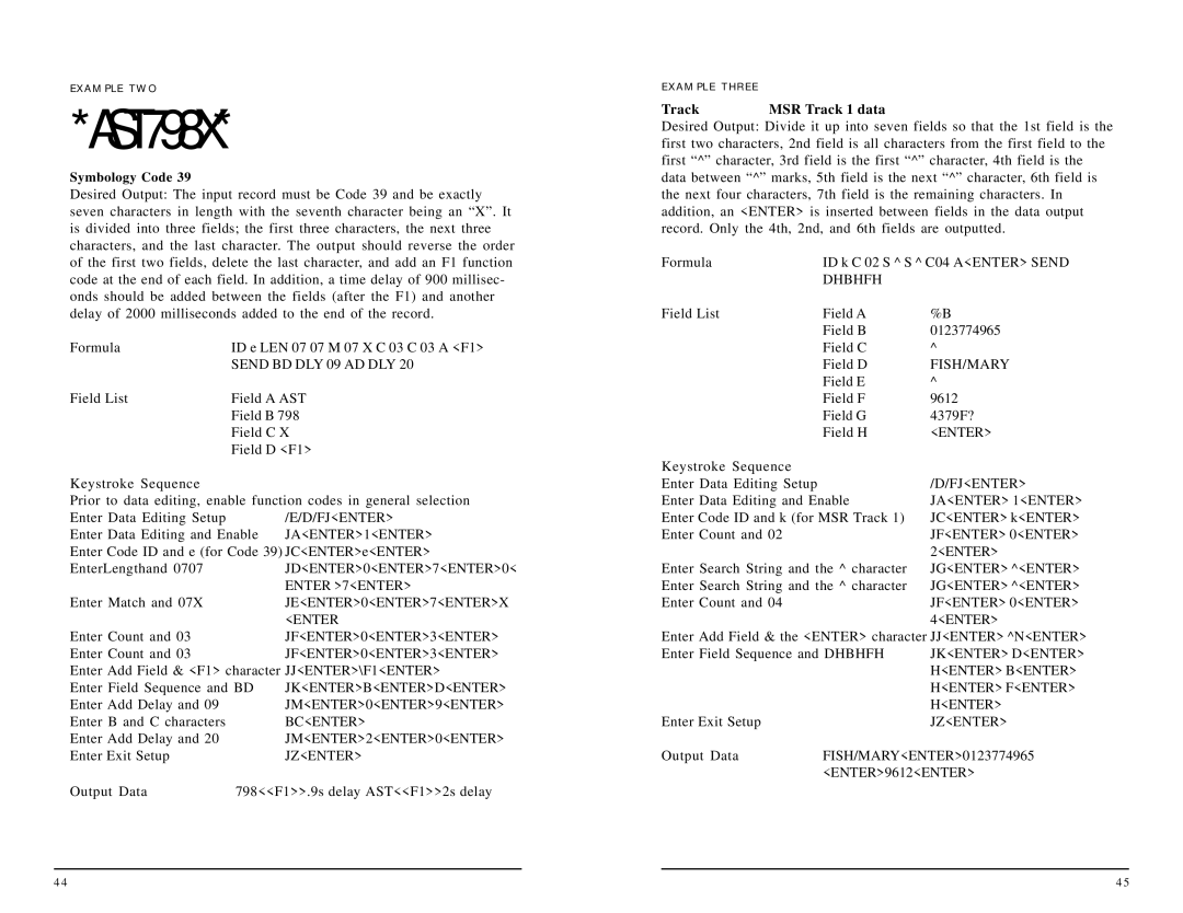 ID Tech 60, 25, 50, 30, 80, 70 user manual Track MSR Track 1 data 