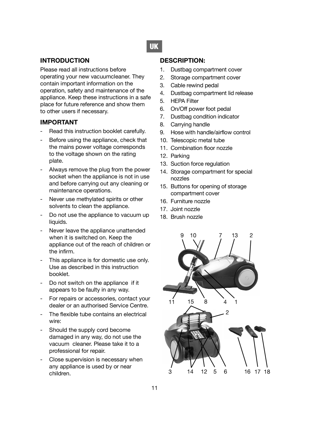 Ide Line 740-108 manual Introduction, Description 