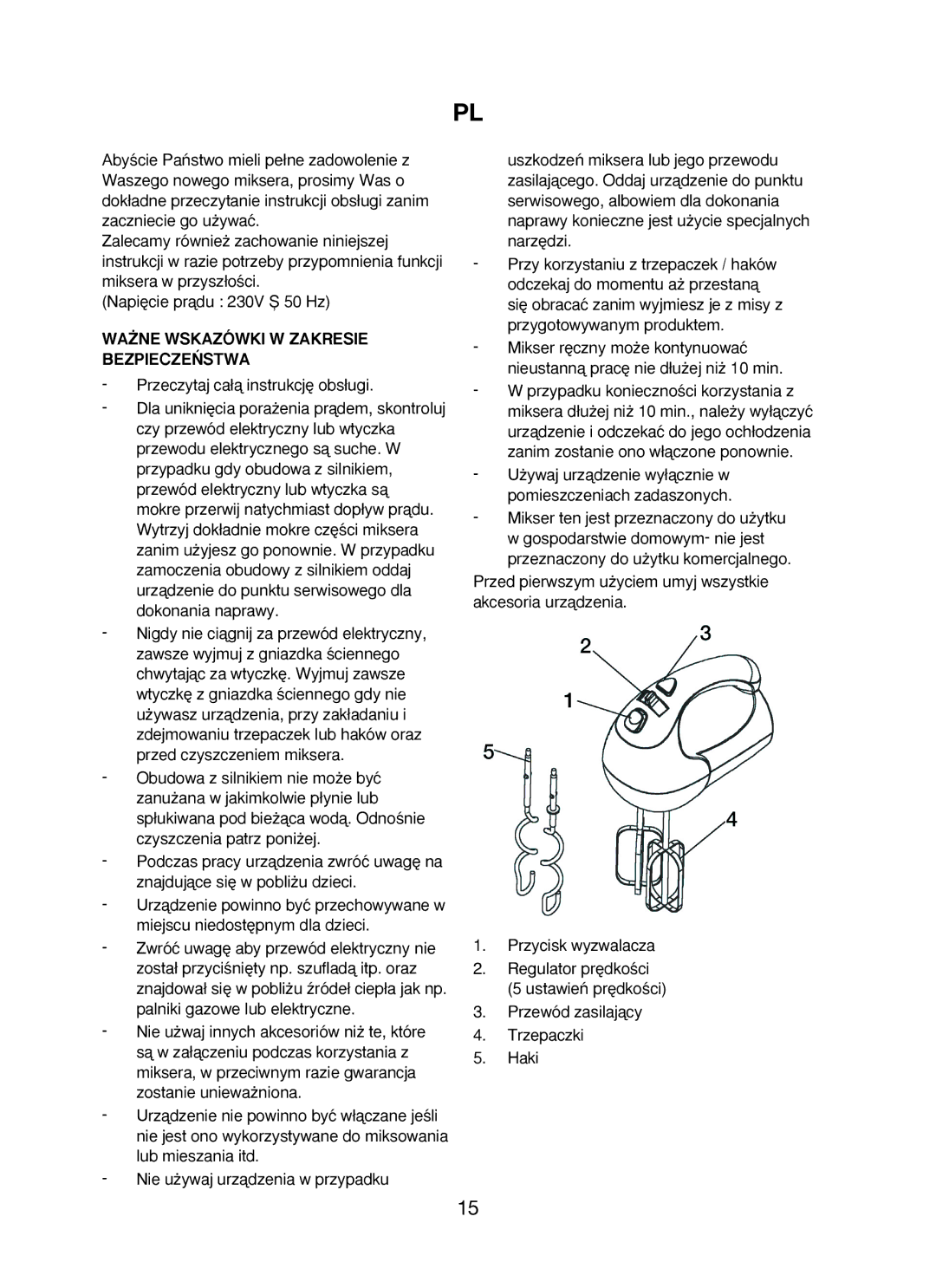 Ide Line 746-087 manual WA˚NE Wskazówki W Zakresie BEZPIECZE¡STWA 