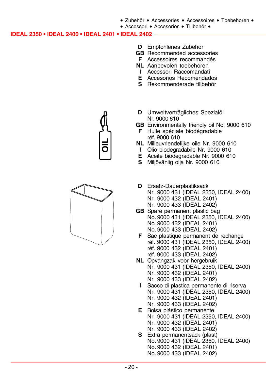 IDEAL INDUSTRIES 2402-Cross/Cut, IDEAL 2350, 2401-Cross/Cut, IDEAL 2400, 2350-Micro/Cut, IDEAL 2401, 2400-Cross/Cut manual Oil 