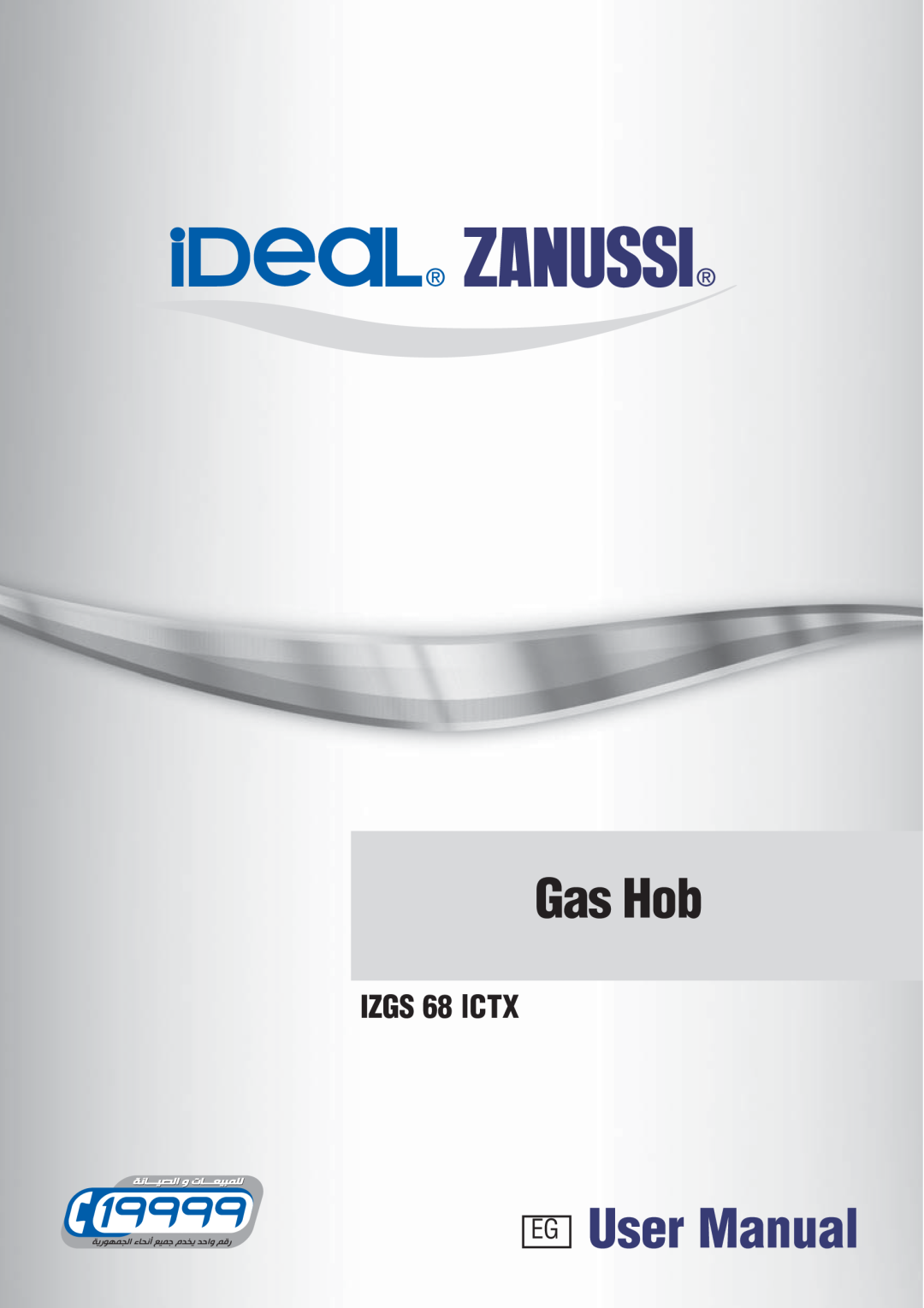 IDEAL INDUSTRIES IZGS 68 ICTX manual Gas Hob 