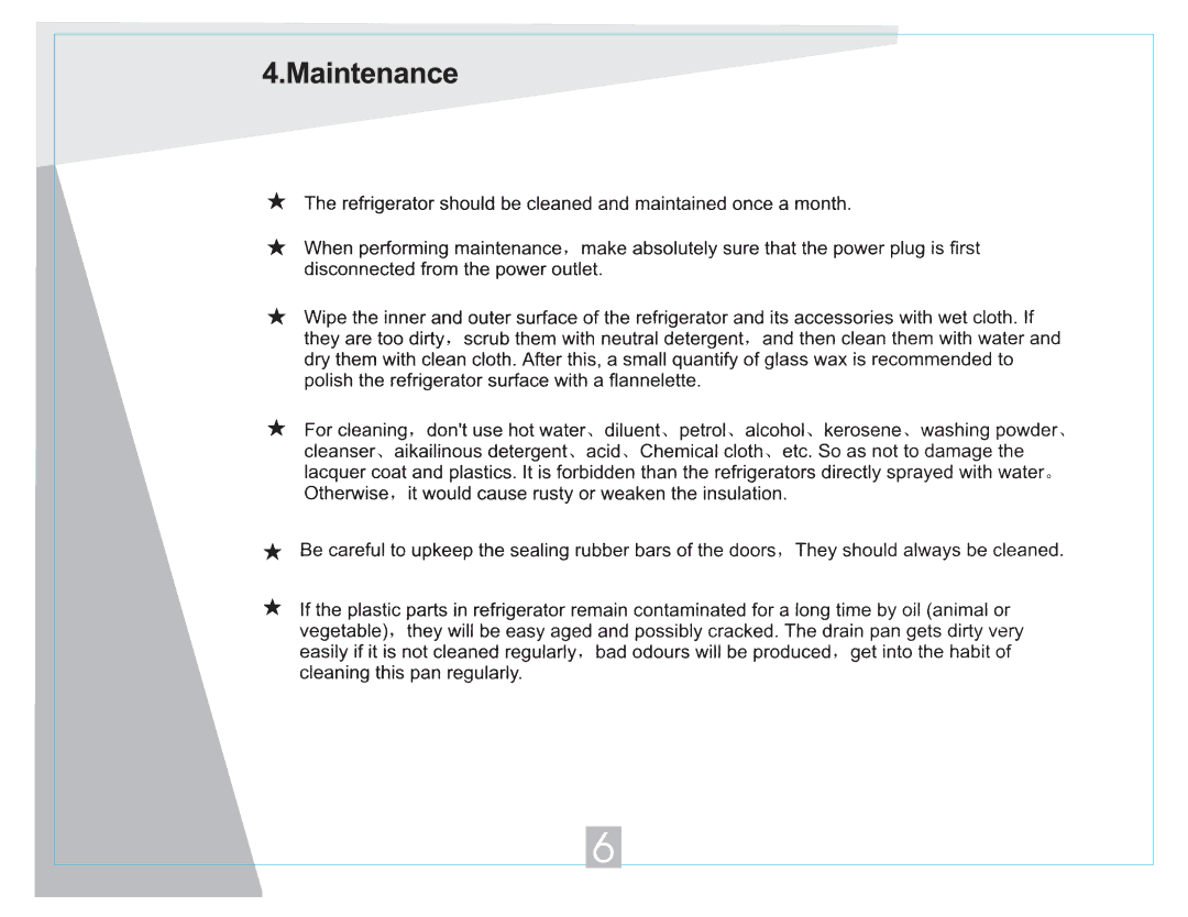 Igloo FR181 manual 