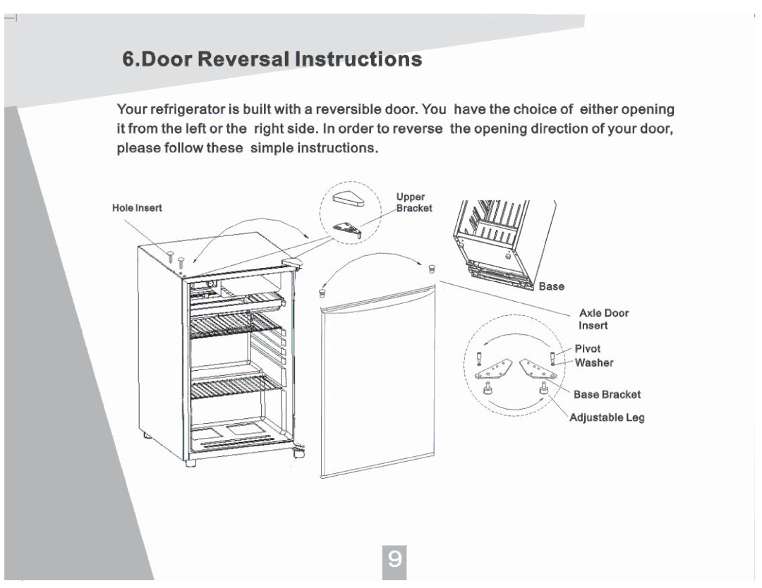 Igloo FR462 manual 