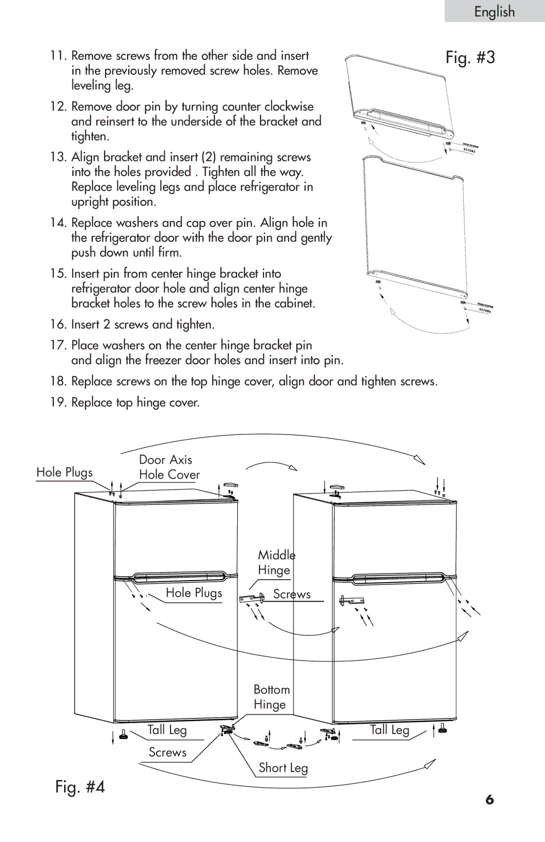 Igloo FR834B, FR832 user manual Fig. #3 