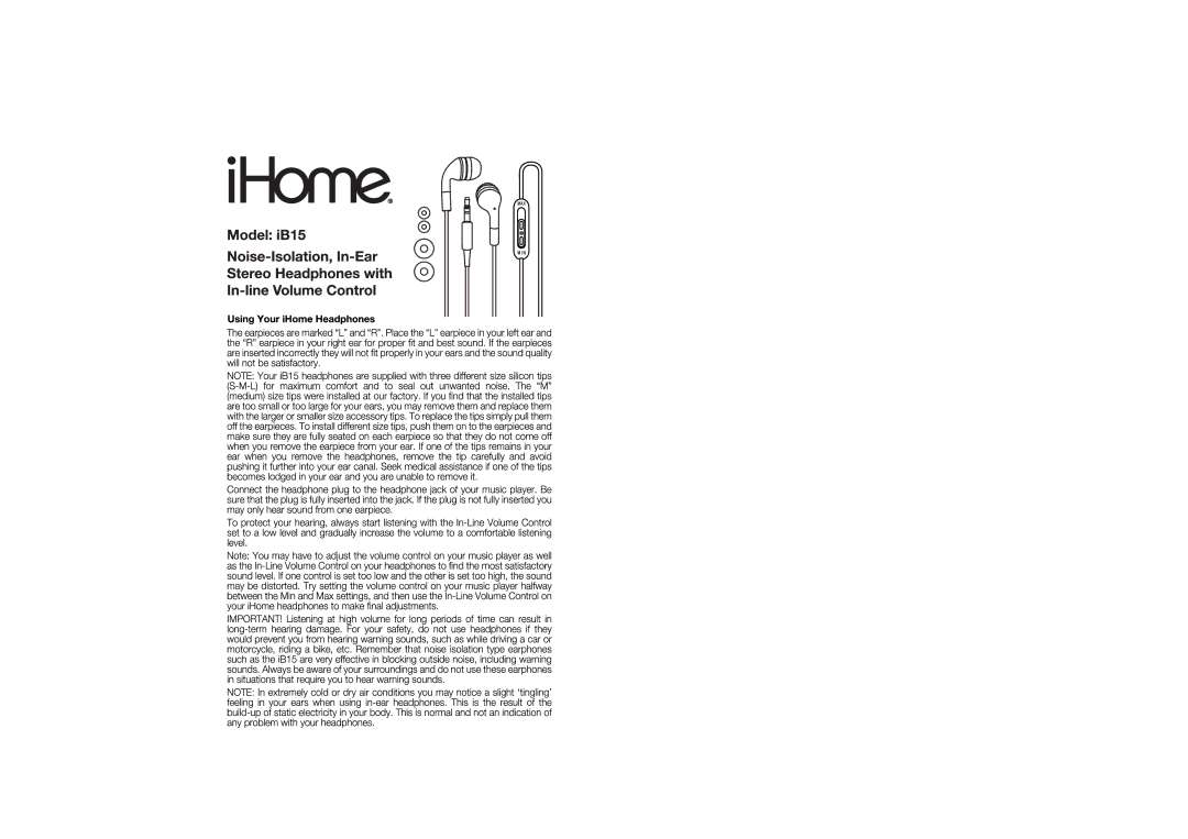 iHome i815 manual 