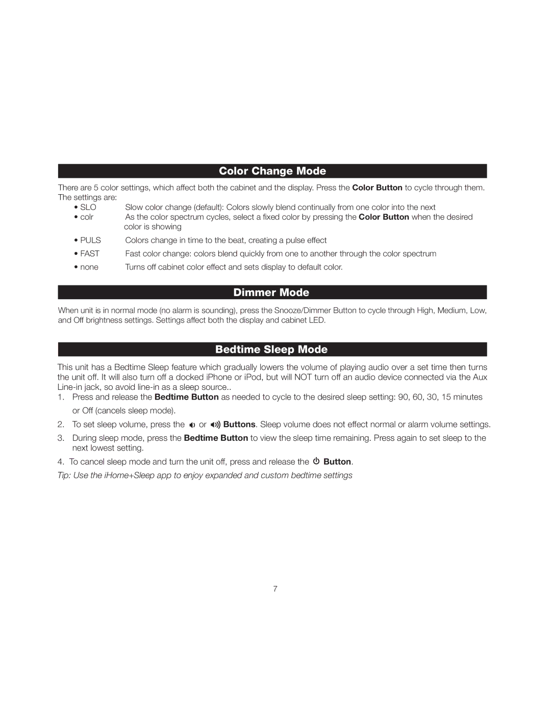 iHome iA17 instruction manual 