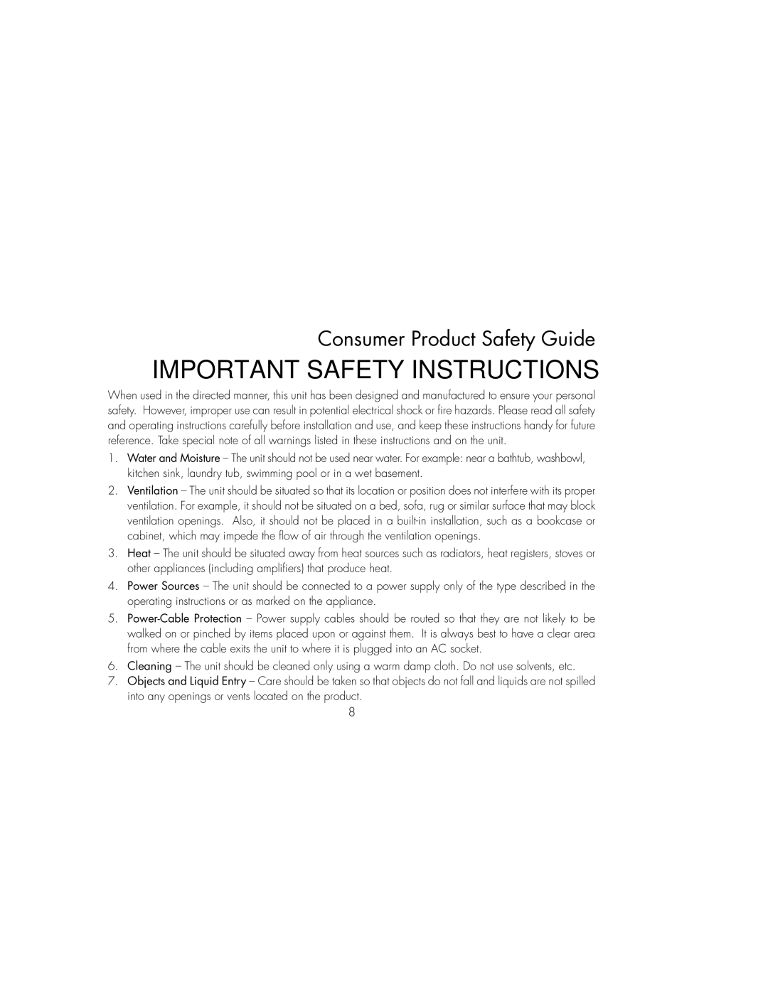 iHome IBT16LC, IBT16GC instruction manual Important Safety Instructions 