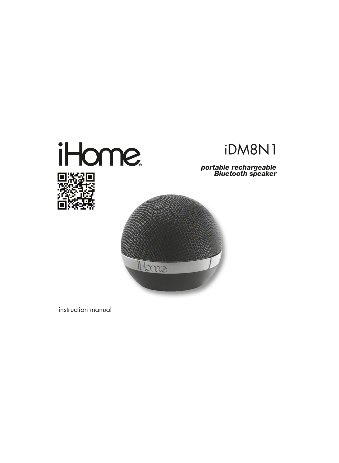 iHome iDM8N1 instruction manual IDM8N1 