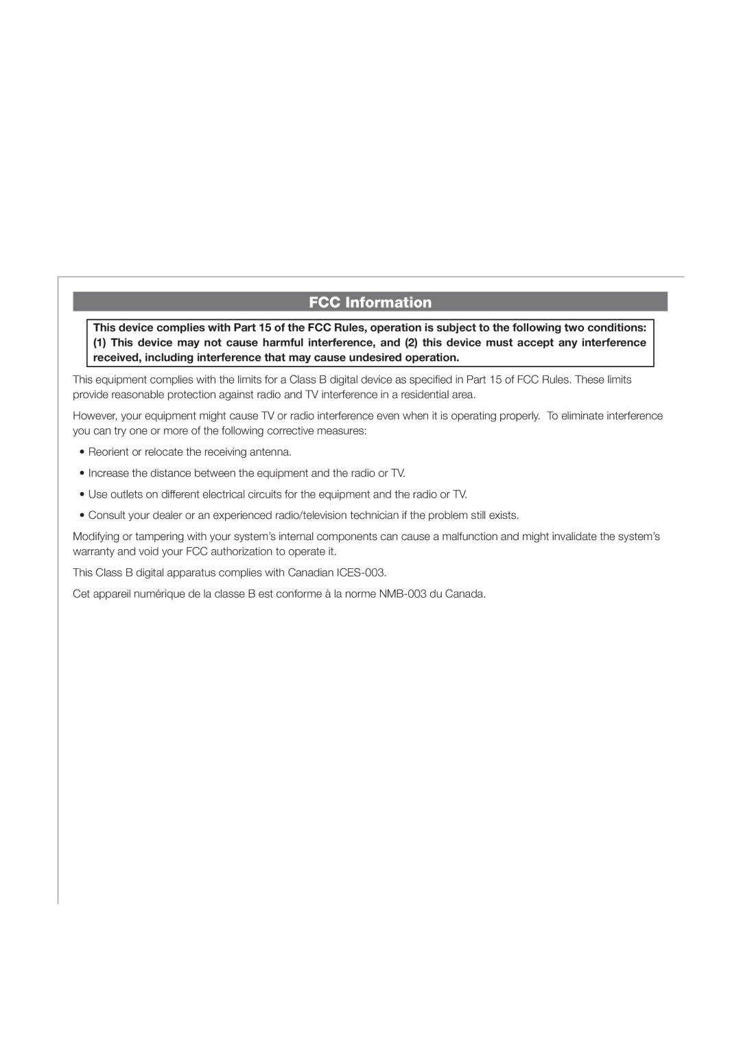 iHome IP57 manual FCC Information 