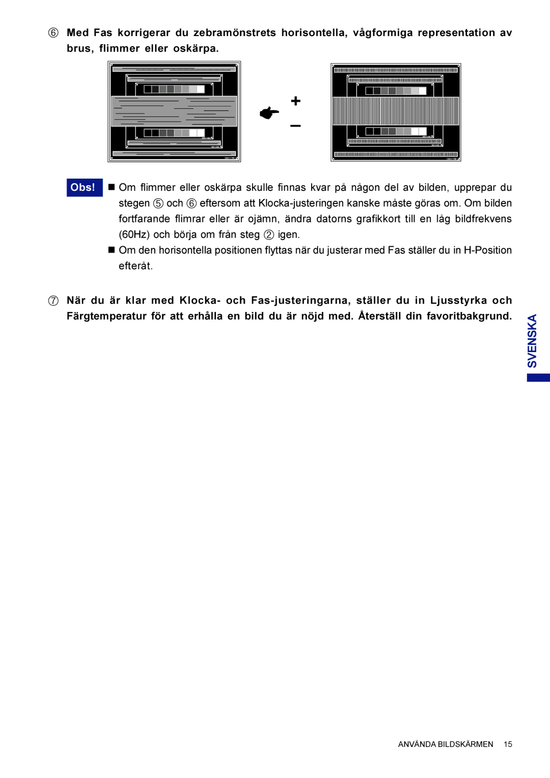 Iiyama AX3835UTBK user manual Svenska 